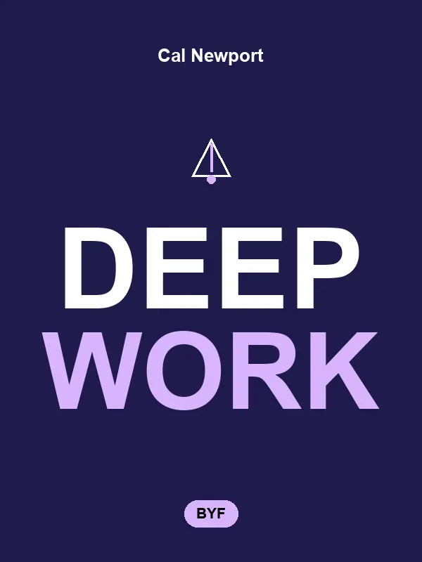 Deep Work Cover